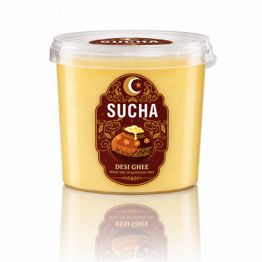 Sucha Desi Ghee — Hand-Churned, Traditional Method